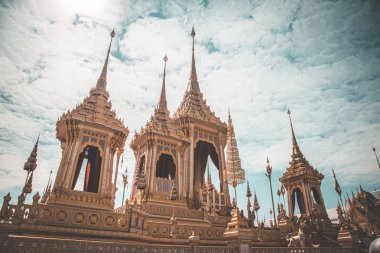 Bangkok Tayland Kraliyet Krematoryumu Kral Bhumibol