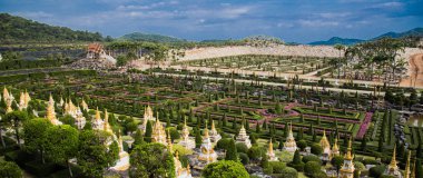 Tayland Pattaya Botanik Bahçeleri görünümü