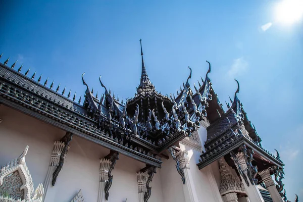Храмы в древнем городе Муанг Боран в Бангкоке Таиланд — стоковое фото