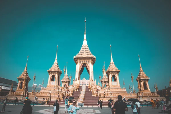 Royal Crematorium King Bhumibol en Bangkok Tailandia — Foto de Stock