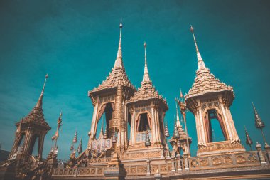 Bangkok Tayland Kraliyet Krematoryumu Kral Bhumibol