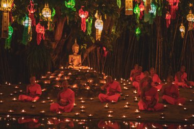 Fenerler festivali, Yee Peng ve Loy Khratong Chiang Mai, Tayland