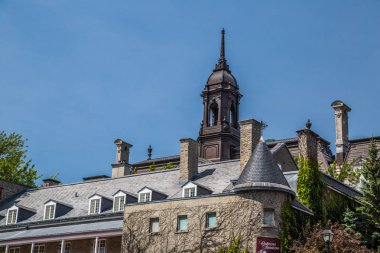 Montreal 'in Kanada' daki sokak manzarası