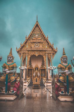 Tayland Koh Samui Tapınak görünümü