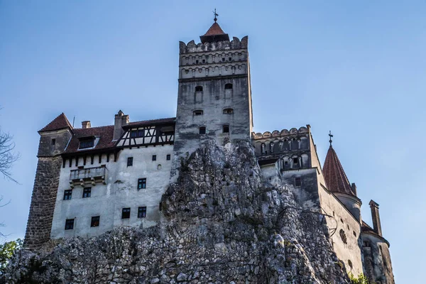 Romanya Transilvanya'daki Drakula'nın Bran Kalesi