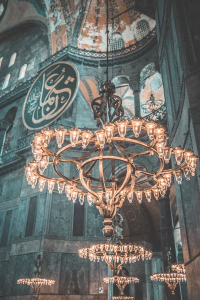 Türkiye'de İstanbul'da Mavi Cami manzarası — Stok fotoğraf