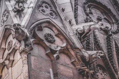 Fransa'da Notre de Dame de Paris Katedrali