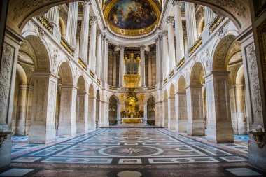 Fransa'da Paris'te Versailles kalesi