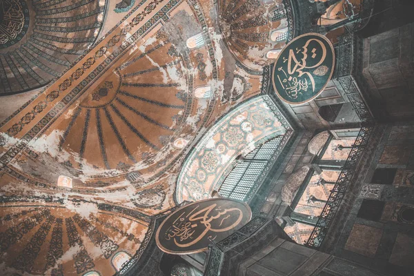 Türkiye'de İstanbul'da Mavi Cami manzarası — Stok fotoğraf