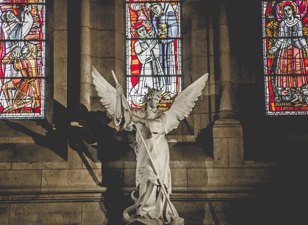 A Basílica do Sagrado Coeur de Paris, França — Fotografia de Stock