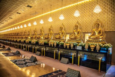 Bangkok Tayland Antik Şehir Muang Boran Tapınaklar