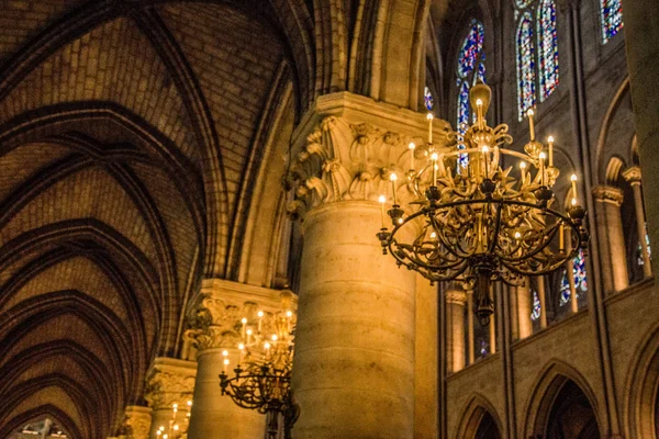 Fransa'da Notre de Dame de Paris Katedrali