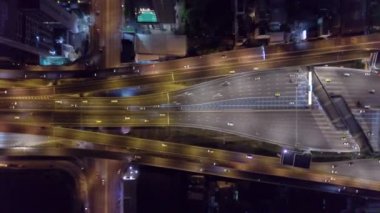 Tayland 'da Bangkok' ta Rama 9 hava manzarası