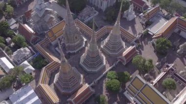 Tayland, Bangkok 'taki tapınak manzarası