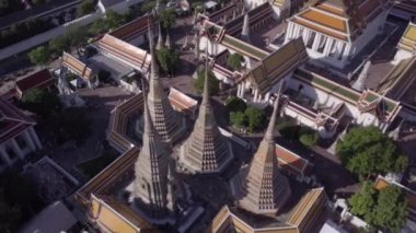 Tayland, Bangkok 'taki tapınak manzarası