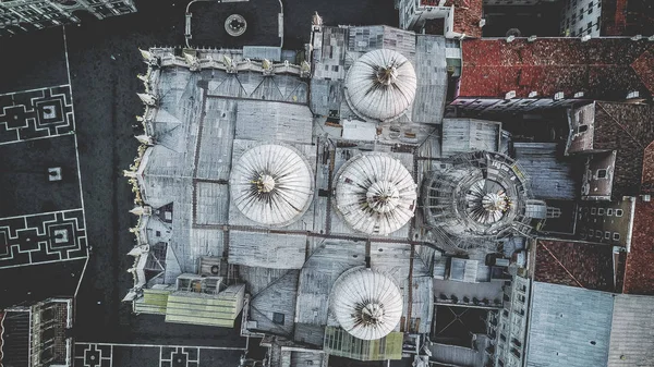 Venedik'te yukarıdan gün doğumu manzaraları