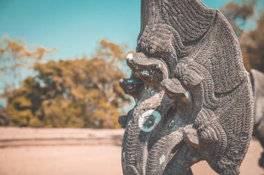 Phanom Rung tarihi Park havadan Görünümü Buriram, Tayland