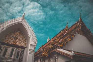 Bangkok Tayland Wat Arun tapınağının manzarası