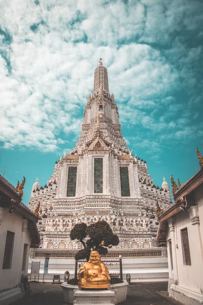 Bangkok Tayland Wat Arun tapınağının manzarası
