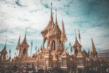 Bangkok Tayland Kraliyet Krematoryumu Kral Bhumibol