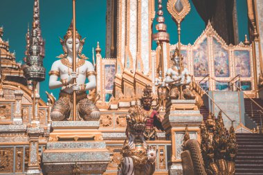 Bangkok Tayland Kraliyet Krematoryumu Kral Bhumibol