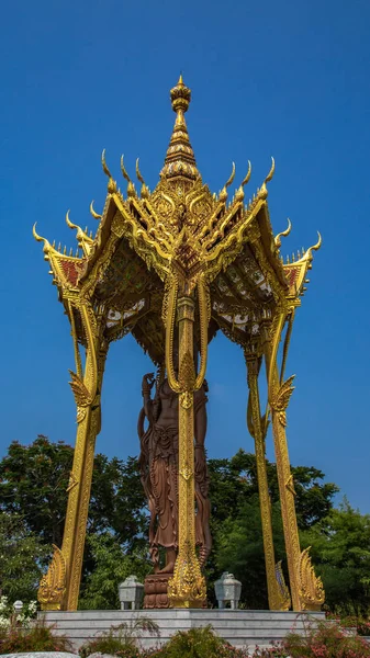 Templos en la Ciudad Antigua Muang Boran en Bangkok Tailandia —  Fotos de Stock