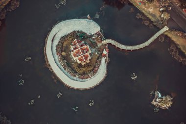 Bangkok Tayland Antik Şehir Muang Boran Tapınaklar