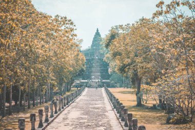 Phanom Rung tarihi Park havadan Görünümü Buriram, Tayland