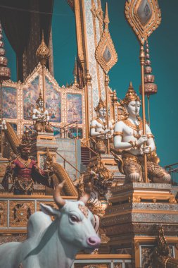 Bangkok Tayland Kraliyet Krematoryumu Kral Bhumibol