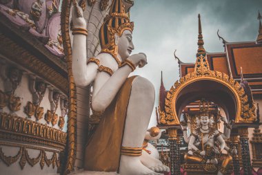 Tayland Koh Samui Tapınak görünümü