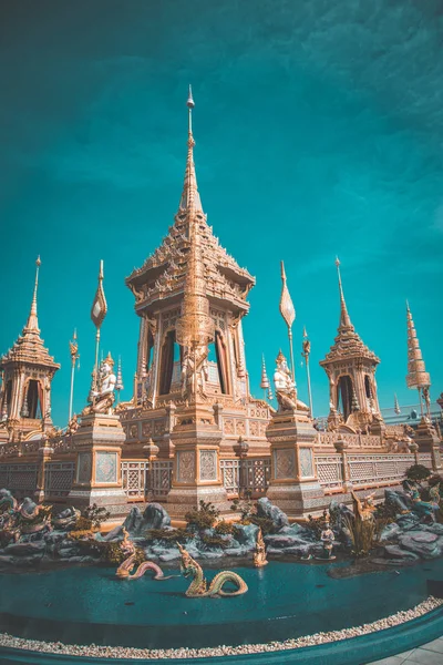 Bangkok Tayland Kraliyet Krematoryumu Kral Bhumibol