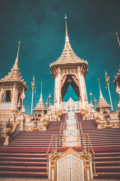 Bangkok Tayland Kraliyet Krematoryumu Kral Bhumibol