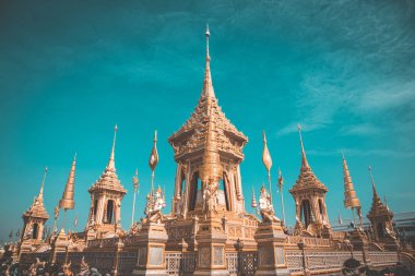 Bangkok Tayland Kraliyet Krematoryumu Kral Bhumibol