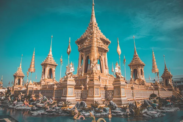 Bangkok Tayland Kraliyet Krematoryumu Kral Bhumibol