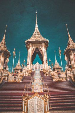 Bangkok Tayland Kraliyet Krematoryumu Kral Bhumibol