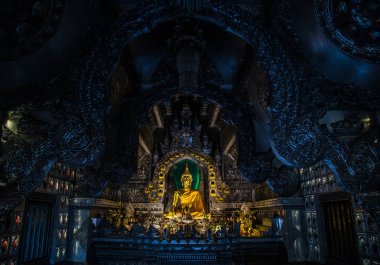 Chiang Mai Tayland Gümüş tapınak görünümü