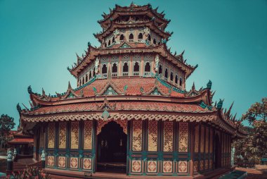 Bangkok Tayland Antik Şehir Muang Boran Tapınaklar