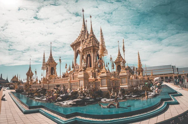 Bangkok Tayland Kraliyet Krematoryumu Kral Bhumibol