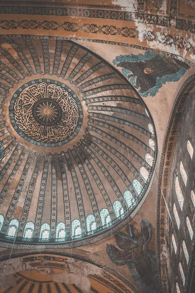 Türkiye'de İstanbul'da Mavi Cami manzarası