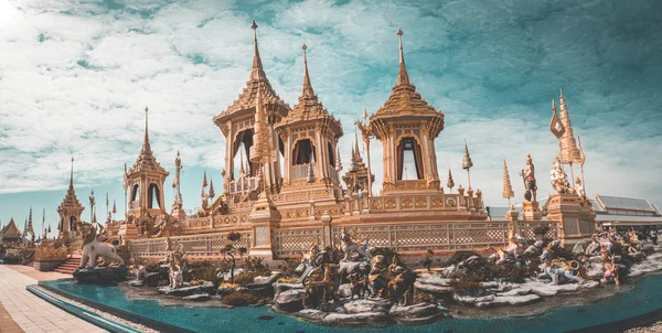 Bangkok Tayland Kraliyet Krematoryumu Kral Bhumibol