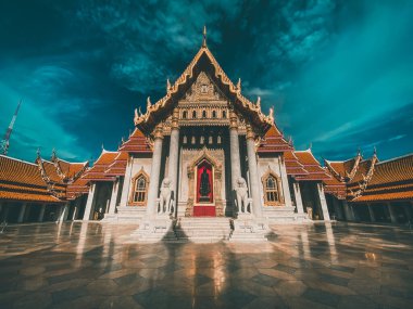Wat Benchamabophit, mermer tapınak, Bangkok, Eski Şehir, Tayland