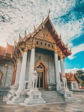 Wat Benchamabophit, mermer tapınak, Bangkok, Eski Şehir, Tayland