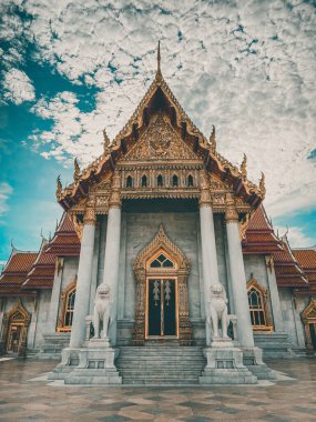 Wat Benchamabophit, mermer tapınak, Bangkok, Eski Şehir, Tayland