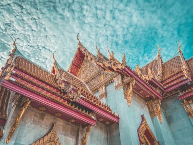 Wat Benchamabophit, mermer tapınak, Bangkok, Eski Şehir, Tayland