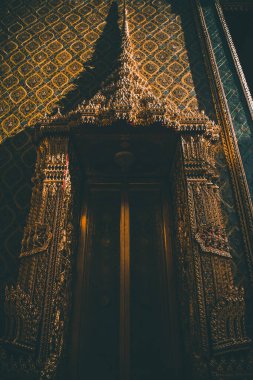 Wat Ratchabophit Sathitmahasimaram tapınağı Bangkok, eski kasaba, Tayland