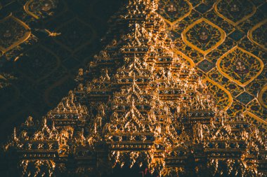 Wat Ratchabophit Sathitmahasimaram tapınağı Bangkok, eski kasaba, Tayland