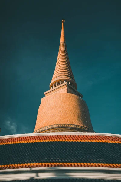 Wat Ratchabophit Sathitmahasimaram templo em Bangkok, Cidade Velha, Tailândia — Fotografia de Stock