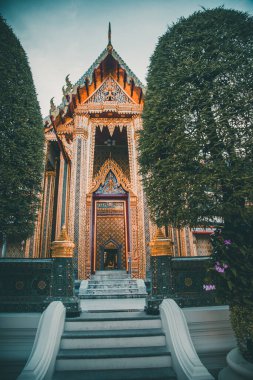 Wat Ratchabophit Sathitmahasimaram tapınağı Bangkok, eski kasaba, Tayland