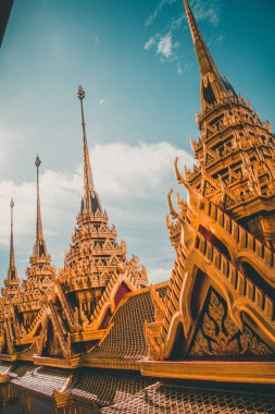 Bangkok 'taki Loha Prasat tapınağı Tayland' ın eski bir kasabası