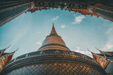 Wat Ratchabophit Sathitmahasimaram tapınağı Bangkok, eski kasaba, Tayland